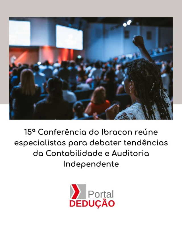 A 15ª Conferência do IBRACON reuniu especialistas para debater as principais tendências e desafios da contabilidade e da auditoria independente. Entre os destaques estiveram temas como tecnologia, sustentabilidade, transformação digital, governança corporativa e o papel essencial do auditor na geração de confiança. Também foram abordadas as atualizações nas normas internacionais, reforçando a necessidade constante de evolução profissional.

Quer saber mais sobre os debates e insights do evento? Leia o artigo completo no Portal Dedução!

#Contabilidade #AuditoriaIndependente #GovernancaCorporativa #Sustentabilidade #TransformacaoDigital #Tecnologia #NormasInternacionais #IBRACON #ConferenciaContabil #ProfissionaisDaContabilidade #PortalDeducao